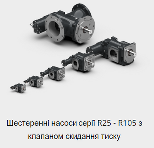 ПРОМИСЛОВІ ШЕСТЕРЕННІ НАСОСИ СТАНДАРТНОЇ СЕРІЇ R5 0000524 фото