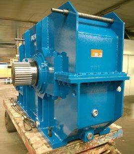 Редуктор швидкості 4CO1400L, привід підйому транспортного та розливного ковша 0000250 фото